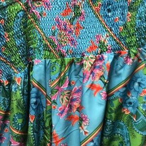 Teal Pallozzo Pants 17 Inch Waist